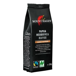 Mount Hagen Bio Pápua Új-Guineai kávé, szemes - Faitrade 250g