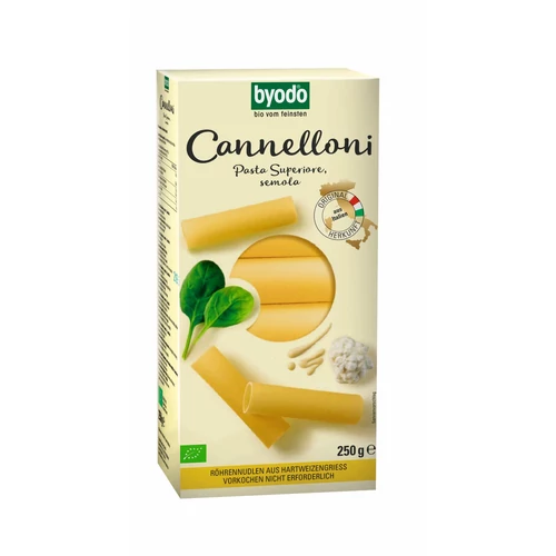 Byodo Bio Cannelloni, semola tészta 250g