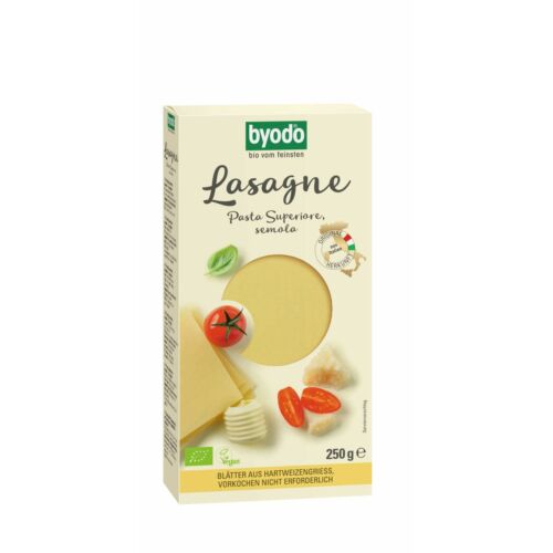 Byodo Bio Lasagne, semola tészta 250g