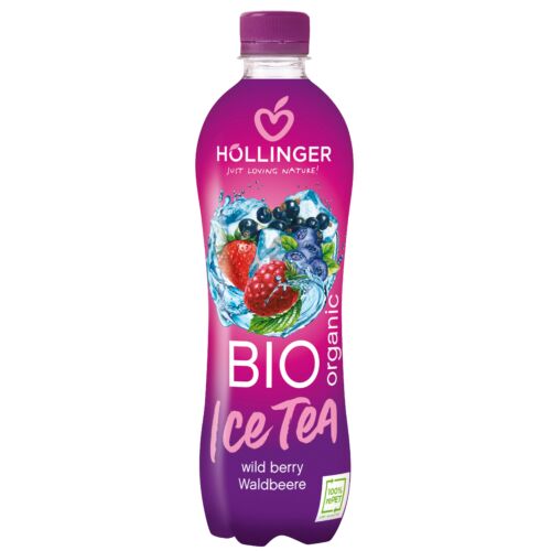Höllinger Bio Erdei gyümölcsös ice tea 500 ml