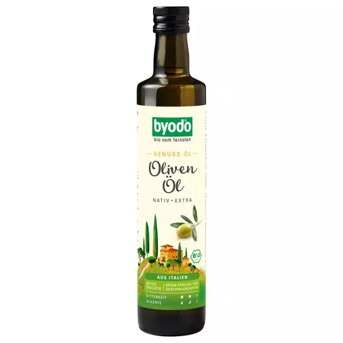 Byodo Bio Itáliai extra szűz olívaolaj - gyümölcsös 500ml