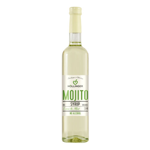 Höllinger Bio Mojito koktélalap Lime & Menta 0,5l alkoholmentes
