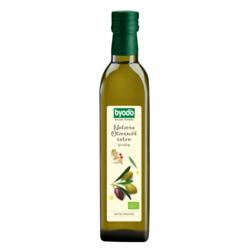 Byodo Bio olívaolaj -gyümölcsös, extra natív 500ml