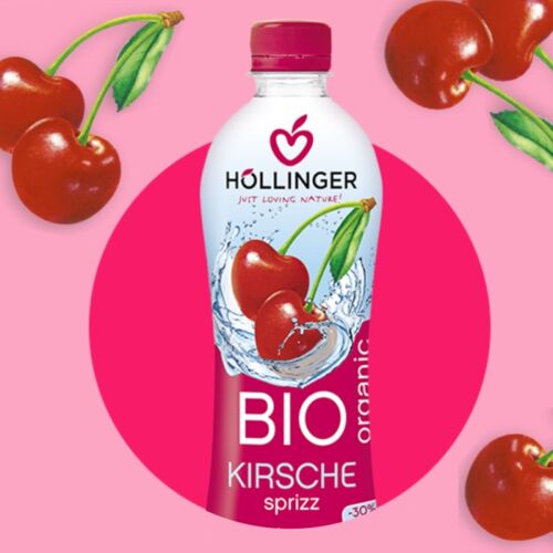 Höllinger Bio Cseresznye-fröccs 500 ml