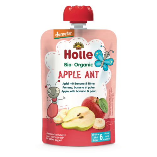 Holle Bio Apple Ant - Tasak alma, banán körtével