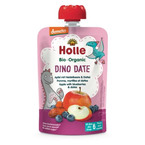 Holle Bio Dino Date - Tasak Alma áfonyával és datolyával