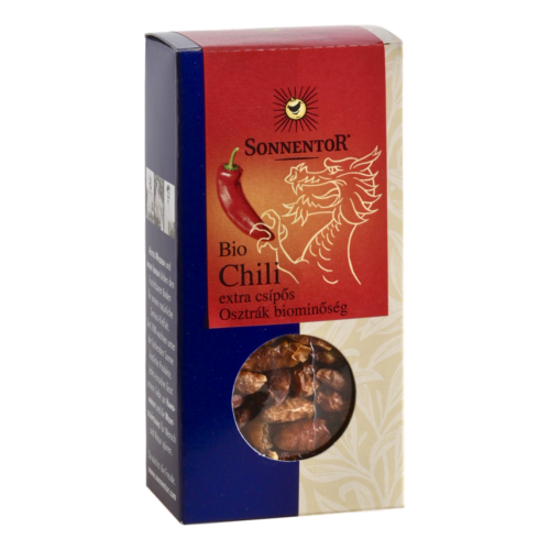 Sonnentor Bio Chili extra csípős - egész 25g