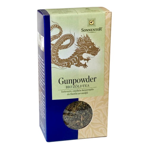 Sonnentor Bio Gunpowder kínai zöld tea - szálas 100g