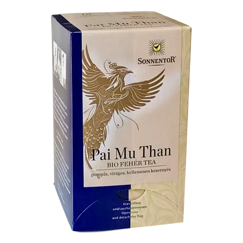 Sonnentor Bio Pai Mu Tan fehér tea - filteres 18g