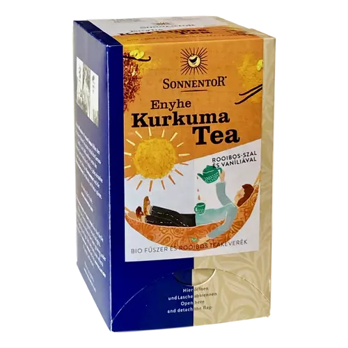 Sonnentor Bio Enyhe Kurkuma teakeverék - filteres 27g