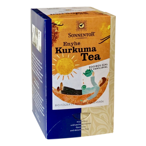 Sonnentor Bio Enyhe Kurkuma teakeverék - filteres 27g