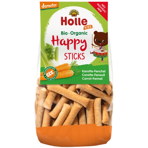 Holle Bio Happy Sticks sárgarépával és édesköménnyel